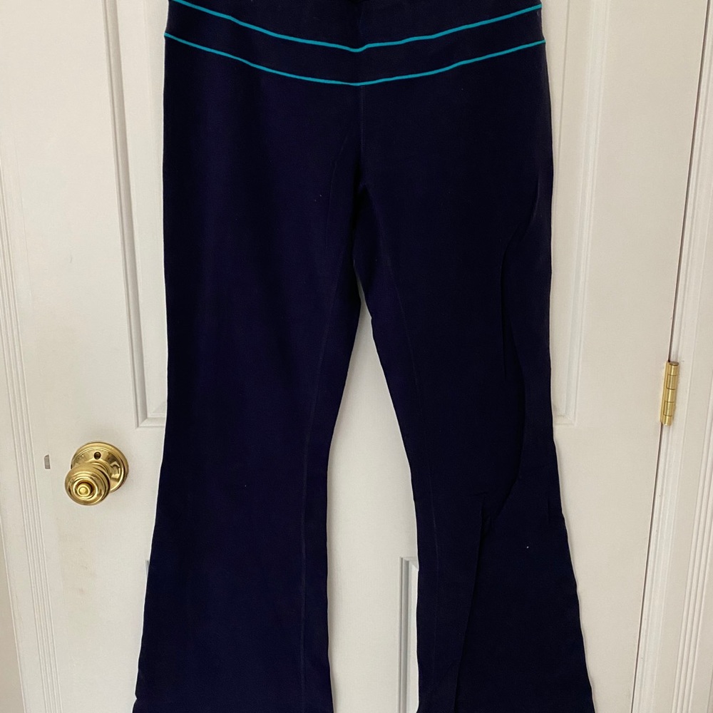 Lucy yoga pants size large navy blue